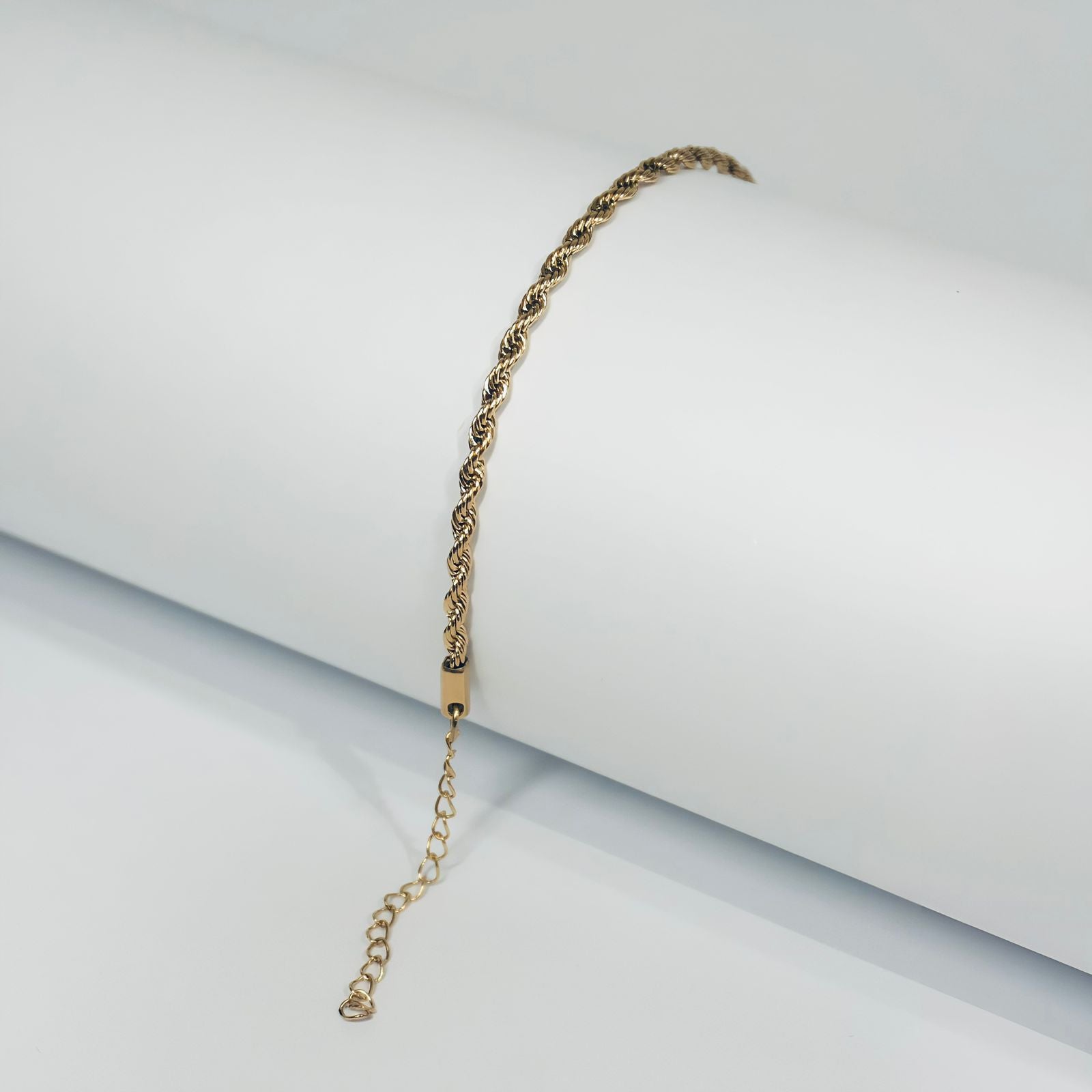 Pulsera Lazo Oro Rosa