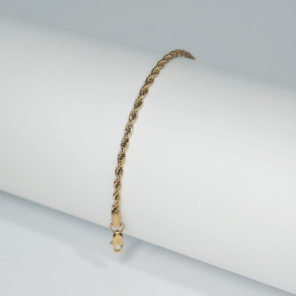 Pulsera Lazo Oro Rosa